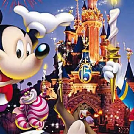 2 Pieces Colore Proche De Disneylandparis !!!